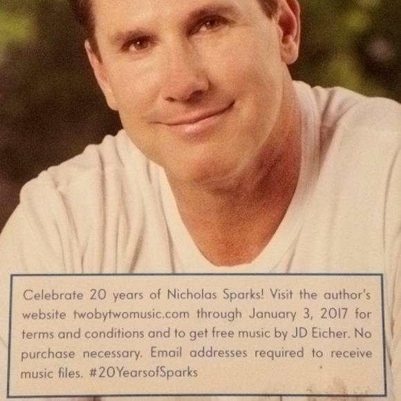 TWO BY TWO BY NICHOLAS SPARKS! #1 NEW YORKS BEST SELLING AUTHOR - Picture 6 of 6
